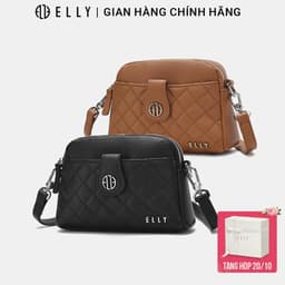 [Tặng hộp 20.10] Túi xách nữ ELLY ETX0378 túi đeo chéo đeo vai xách tay thời trang cao cấp sang trọng 1