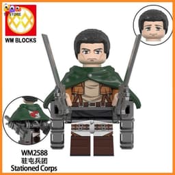 Attack On Titan Đồ Chơi Lắp Ráp Các Nhân Vật Truyện Tranh Đại Chiến Titan (WM6166) 6