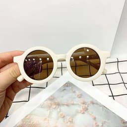 Kính Mát Cho Bé - Kính Thời Trang Gọng Tròn Chống Tia UV - Kính Râm Cho Trẻ Em - Mắt Kính Bé Trai - Mắt Kính Bé Gái 5