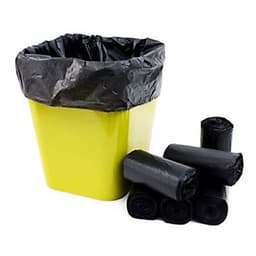 [ BỊCH 1KG] TÚI RÁC ĐEN CUỘN ( 3 CUỘN/BỊCH) -Túi đựng rác đen đủ size 4