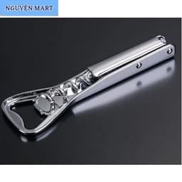 [inox màu trắng] Dụng Cụ Bật Nắp Chai, Kèm Mở Rượu Vang Đa Năng Tiện Lợi, Chất Liệu Thép Không Gỉ An Toàn 1