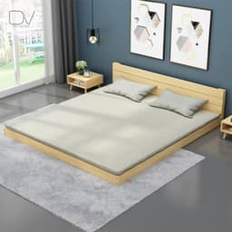 GIƯỜNG GỖ THÔNG Tự Nhiên Cao  Cấp– BỀN, ĐẸP, GIÁ TỐT I Shop WOOD DECOR 04 4
