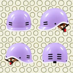 [ĐẠT CHUẨN AN TOÀN] Mũ Bảo Hiểm Cá Heo Nửa Đầu Nam Nữ Thời Trang Cute Nhiều Màu 7