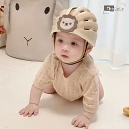 Nón Bảo Vệ Đầu Cho Bé, Nón Bảo Hiểm Siêu Nhẹ Thoáng Khí Hổ Trợ Bé Tập Bò, Tập Đi Từ 6 - 36 Tháng, Mũ Bảo Vệ Đầu Cho Bé 1