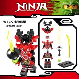[CÓ SẴN]Mô Hình Lắp Ghép Nhân Vật Phản Diện Minifigures Ninjago,Morro,Tướng Quân Đá,Chúa tể Omega,Gamardon 9