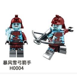 [IN LƯNG]Mô Hình Nhân Vật Ninjago Lính Đá,Lính Xương-Minifigures Ninjago Pilot,season 2 2