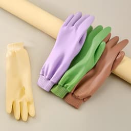 Gang tay lót nỉ dài 33cm,có bo chun ôm sát tay chống nước tràn làm ướt tay VOICON-[TTA11] 1