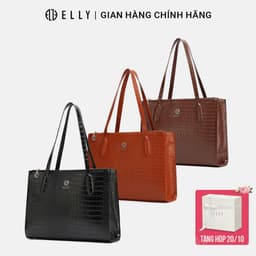 [Tặng hộp 20.10] Túi xách nữ thời trang ELLY EL337 xách tay da tổng hợp cao cấp chính hãng 1