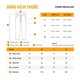 [SPORTCATION COLLECTION] Quần Jogger Nam ICONDENIM Norvik Form Regular JGID0079 6