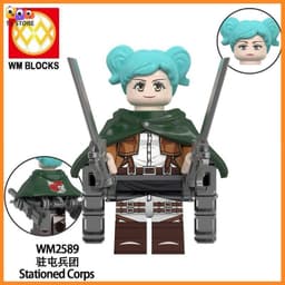 Attack On Titan Đồ Chơi Lắp Ráp Các Nhân Vật Truyện Tranh Đại Chiến Titan (WM6166) 7