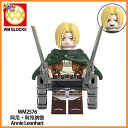 Attack On Titan Đồ Chơi Lắp Ráp Các Nhân Vật Truyện Tranh Đại Chiến Titan (WM6165) 2