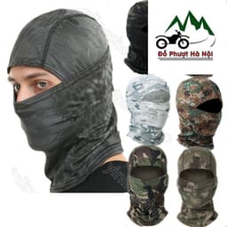 [HN] Mũ trùm đầu Bandana để đi xe đạp Trượt băng Săn bắn Camo Chống gió. Đi Phượt , Moto , xe máy 1