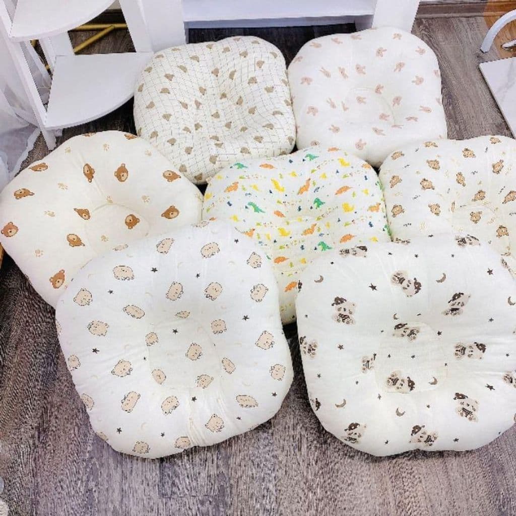 Gối Chống Trào Ngược  Cao Cấp Cho Bé - Gối Nằm Chống Trớ Cho Bé Thoáng Mát