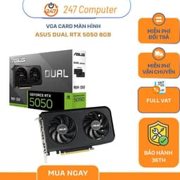 VGA CARD MÀN HÌNH ASUS DUAL RTX 5050 8GB (DUAL-RTX5050-O8G) 1