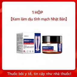 (Chính Hãng)  Kem hỗ trợ suy giãn tĩnh mạch Nhật Bản – Giúp lưu thông, giảm gân xanh và tình trạng tắc nghẽn mạch máu. 9