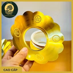 Vỉ hứng tàn bát hương RỒNG VIỆT bằng hợp kim mạ vàng chất lượng cao. 1