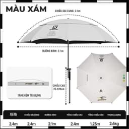 Ô / Dù Xsamtin Max Cao Cấp 2m4 1