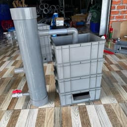 "Bộ cây lắng phân chuyên dụng cho ao cá phi 140-168-200 hiệu quả nhất" 5