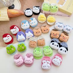 🧸 TẤT CHO BÉ HÌNH THÚ DỄ THƯƠNG – NHIỀU MÀU SẮC A203 1