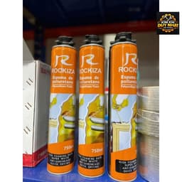 [TẶNG KÈM VÒI XỊT] Xịt Bọt Nở ROCKIZA 750ml Chống Cháy Cách Nhiệt Hiệu Quả Tiện Dụng Cho Xây Dựng Và Sửa Chữa Nhà Cửa 7