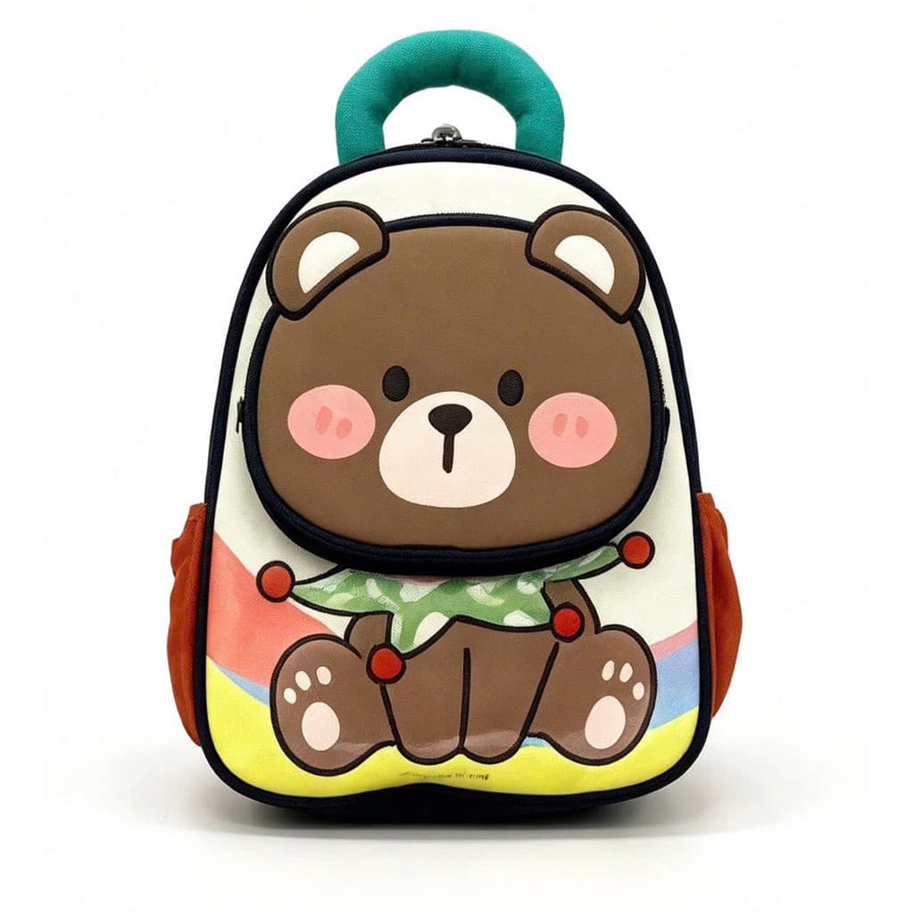 Balo mầm non hình cute đáng yêu nhiều màu xinh 36x27x12 cm