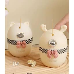 Hộp đựnġ Tăm, Hũ đựnġ Tăm Có Nút Ấn Tự Động Lấy Tăm Ra Lọ, đựnġ Tăm Hình Dáng Siêu xᶖnh, VOICON-[DA66] 4