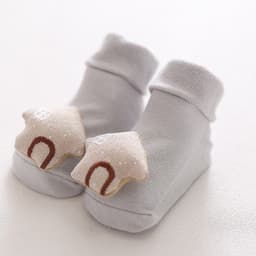 Tất Vớ Thú Chống Trượt Họa Tiết 3D Dễ Thương Cho Bé Sơ Sinh 𝟎𝟑𝐓𝐓 4