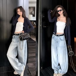 Áo Khoác Cardigan Nữ Mỏng Tay Dài Cài Cúc Viền Ren, Áo Chống Nắng Đi Học Đi Chơi Ulzzang Hàn Quốc Hot Trend 9