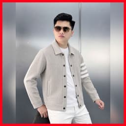 ÁO LÊN NAM DỆT KIM,THANH LỊCH SANG TRỌNG,MỘT CHIẾC ÁO DÀNH CHO PHONG CÁCH CASUAL VÀ SMART CASUAL AK-2057 VIC 4