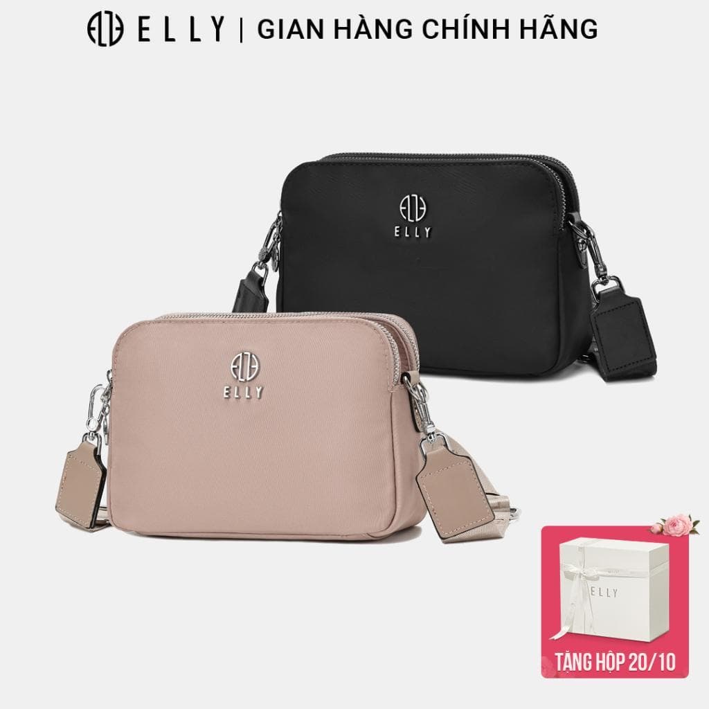 Túi Xách Nữ ELLY EL357 Vải Oxford Cao Cấp Đeo Chéo Đeo Vai Thời Trang Cao Cấp Năng Động Cá Tính