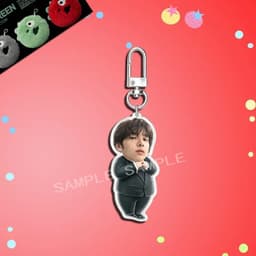 Móc khóa K-pop CO2RTI4S KE2ONHO dễ thương, thiết kế hài hước JUHOON SEONGHYEON JAMES MARTIN, phù hợp để tre 3