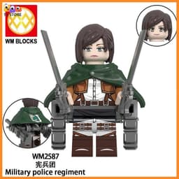 Attack On Titan Đồ Chơi Lắp Ráp Các Nhân Vật Truyện Tranh Đại Chiến Titan (WM6166) 5