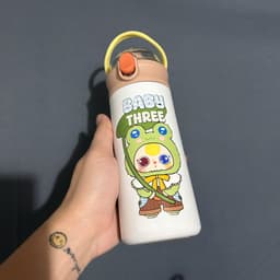Bình Giữ Nhiệt BaBy Three 500ml , Chất Liệu inox 304 ( Tặng Phụ Kiện + Sticker ) 5