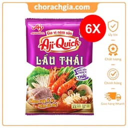 Combo 6 Gói Bột lẩu Thái Aji-Quick gói 50g 1 Gói ( 1 Thùng 60 Gói ) - Combo 6 Gói 1