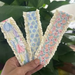 Băng Đô (LOẠI 1)   Velcro Phong Cách Hàn Quốc Ngọt Ngào & Retro Cho Quấn Tóc 8
