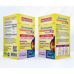 MediUSA Glucosamine Chondroitin Vitamin K2 - Hộp 60 Viên hỗ trợ sức khỏe xương khớp. TAOTAOSHOP123 4