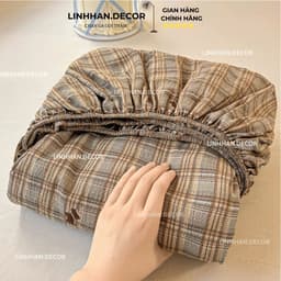 Bộ Ga Gối Lumicottice Dệt Tơ Tằm Mới 2026 Thoáng Mát Êm Ái Họa Tiết Thanh Lịch Sang Trọng Decor Phòng Ngủ- LINHHAN.DECOR 2