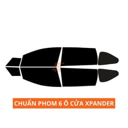 Phim cách nhiệt Nano Ceramic CẮT CHUẨN PHOM 6 ô cửa xe Xpander, dễ dáng tự dán tại nhà 2