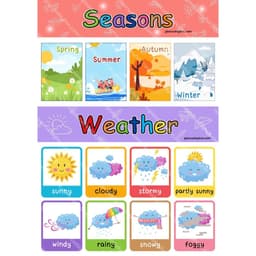 (8037) Decal - Poster Trang Trí Lớp Học Các Chủ Đề A3 6