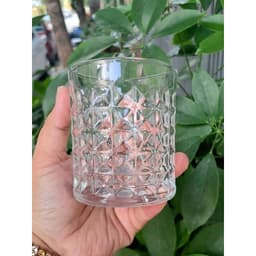 Bộ 6 Cốc Thuỷ Tinh Kim Cương Siêu Sang ,Hàng Nhập Khẩu Cao Cấp , Chất Liệu Thủy Tinh Chịu Nhiệt 9