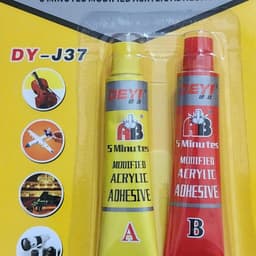 Keo dán AB 2 thành phần vỉ 2 tuýp 20g 80g - Dán Đa Năng siêu chắc chịu nhiệt chịu nước nhanh khô - Kim Khí Minh Tâm 1