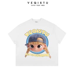 Áo Thun BOXY Local Brand VEQISTU "Baby", Áo Thun Boxy Form Rộng Unisex  250Gsm Cotton 3