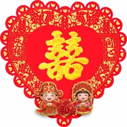 CHỮ HỶ, SONG HỶ NAM CHÂM DẺO - GẮN CAPO XE Ô TÔ không để lại keo, tiện lợi, tái sử dụng nhiều lần (NC5609) 9