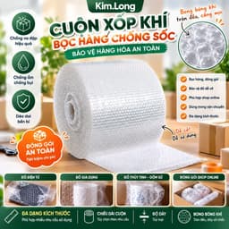 Xốp Chống Sốc Xốp Khí Nổ Đóng Gói Bảo Vệ Sản Phẩm 28x35x46cm, dài 100m  : 1