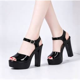 GIÀY SADANL CAO GÓT CÁ SẤU XINH THANH LỊCH PHÙ HỢP NHẤT 10CM. 6