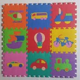 Bộ 30 Tấm Thảm Xốp Lót Sàn Cho Bé kícḣ thước 30x30cm (Động Vật, Phương Tiện, Trái Cây) 6