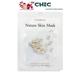 Mặt Nạ Chiết Xuất Ngọc Trai Dưỡng Sáng Da Foodaholic Nature Skin Mask 23g 1
