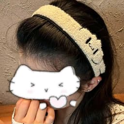 Băng Đô Dán Tóc Len Động Vật Dễ Thương - Miếng Dán Tóc Mái Cute Cho Bạn Nữ 6