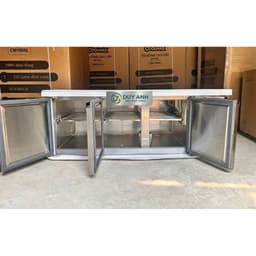 Tủ Lạnh Đông mát Bàn Chặt Inox Công Nghiệp 1m2 -1m5- 1m8: Linh Hoạt & Đa Năng. 3