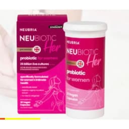 Neubiotic Her, Men vi sinh phụ khoa,ngăn ngừa vấn đề phụ khoa và cải thiện hệ tiêu hoá, hộp 30 viên 2